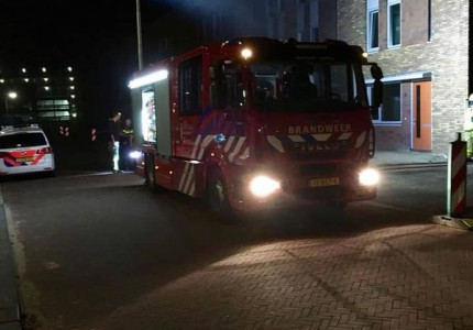 Autobrand snel geblust