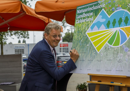 Sterke impuls natuurinclusieve landbouw in Gelderland