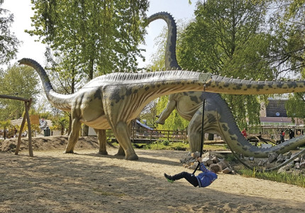 Dino’s komen tot leven in Dinoland Zwolle