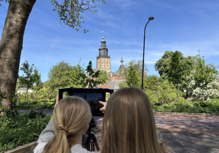 Kinderen maken eigen speelfilm