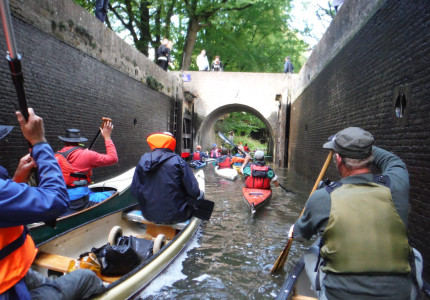 Kanotocht over de Berkel