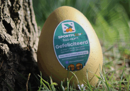 Zoek mee naar de gouden eieren tijdens de Sportplein Egg-Hunt in Apeldoorn!