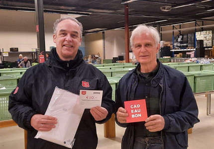 Heilsleger schiet te hulp