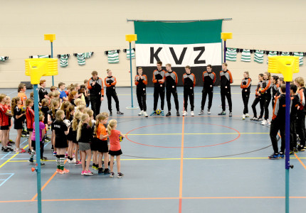 Oranje U17 zorgt voor korfbalspektakel bij KVZ