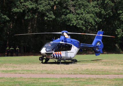 Helikopteroefening boven Apeldoorn Zuid