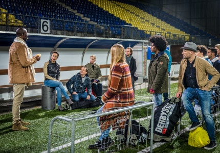 The Passion kijken op groot scherm in het Kristal