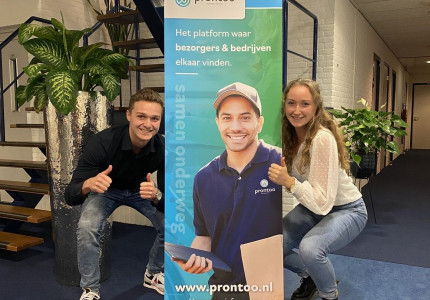Prontoo: Platform voor bezorgers en bedrijven in Deventer